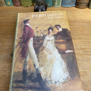 Persuasion by Jane Austen, Zodiac Press, 1973 fourth edition  - gilt titled hardcovers, complete with pictorial dust jacket.