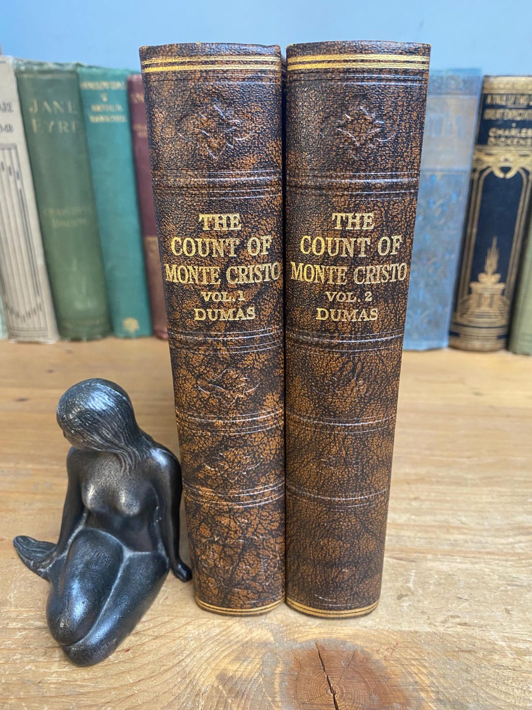 Vintage the Count of Monte Cristo Hardcover, 1930s Odham’s Press