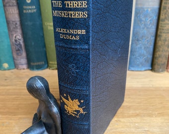 The Three Musketeers by Alexandre Dumas, Daily Express Publications, 1933 - classic, vintage, illustrated edition.