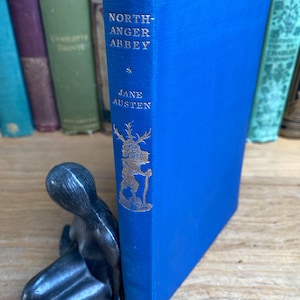 Northanger Abbey - Jane Austen - Traveller’s Library, Jonathan Cape, 1932 first edition  - classic, vintage blue book.