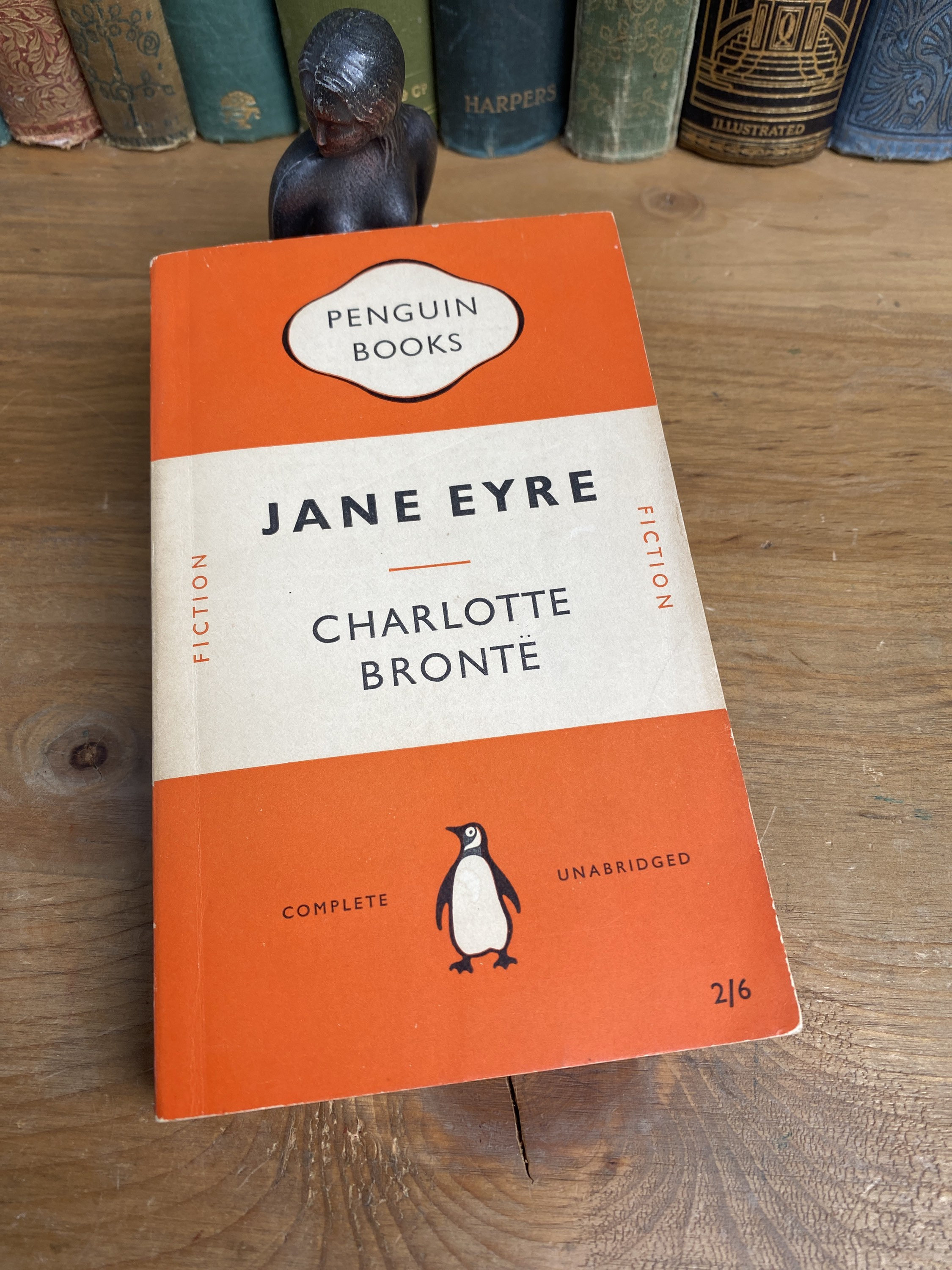 Jane Eyre by Charlotte Bronte, Penguin Books, 1954 Second