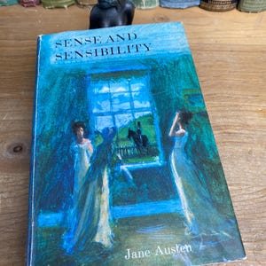 Sense and Sensibility by Jane Austen, Zodiac Press, 1968 fifth impression - gilt titled hardcovers, complete with pictorial dust jacket.