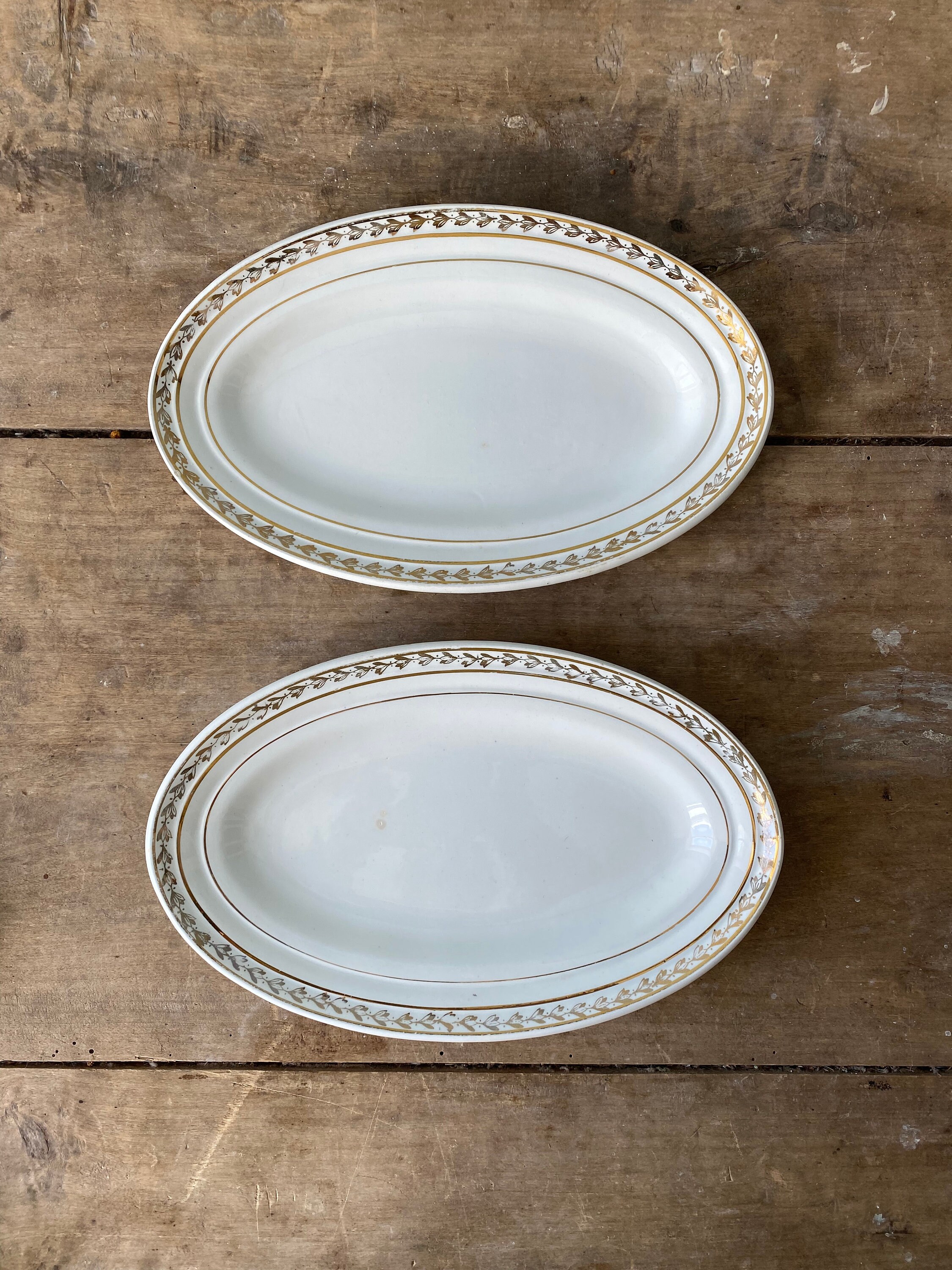 Ensemble de 2 Raviers Anciens Céranord