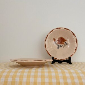 Antique earthenware compote dish from Digoin Sarreguemines