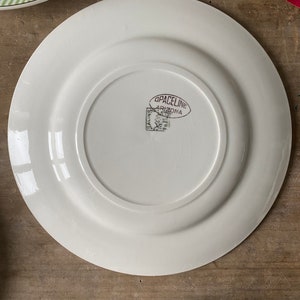 Antique flat plates Salins model Arizona image 4