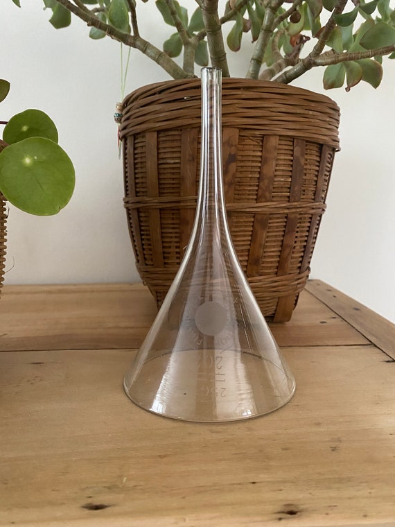 Antique Glass Funnel Etsy