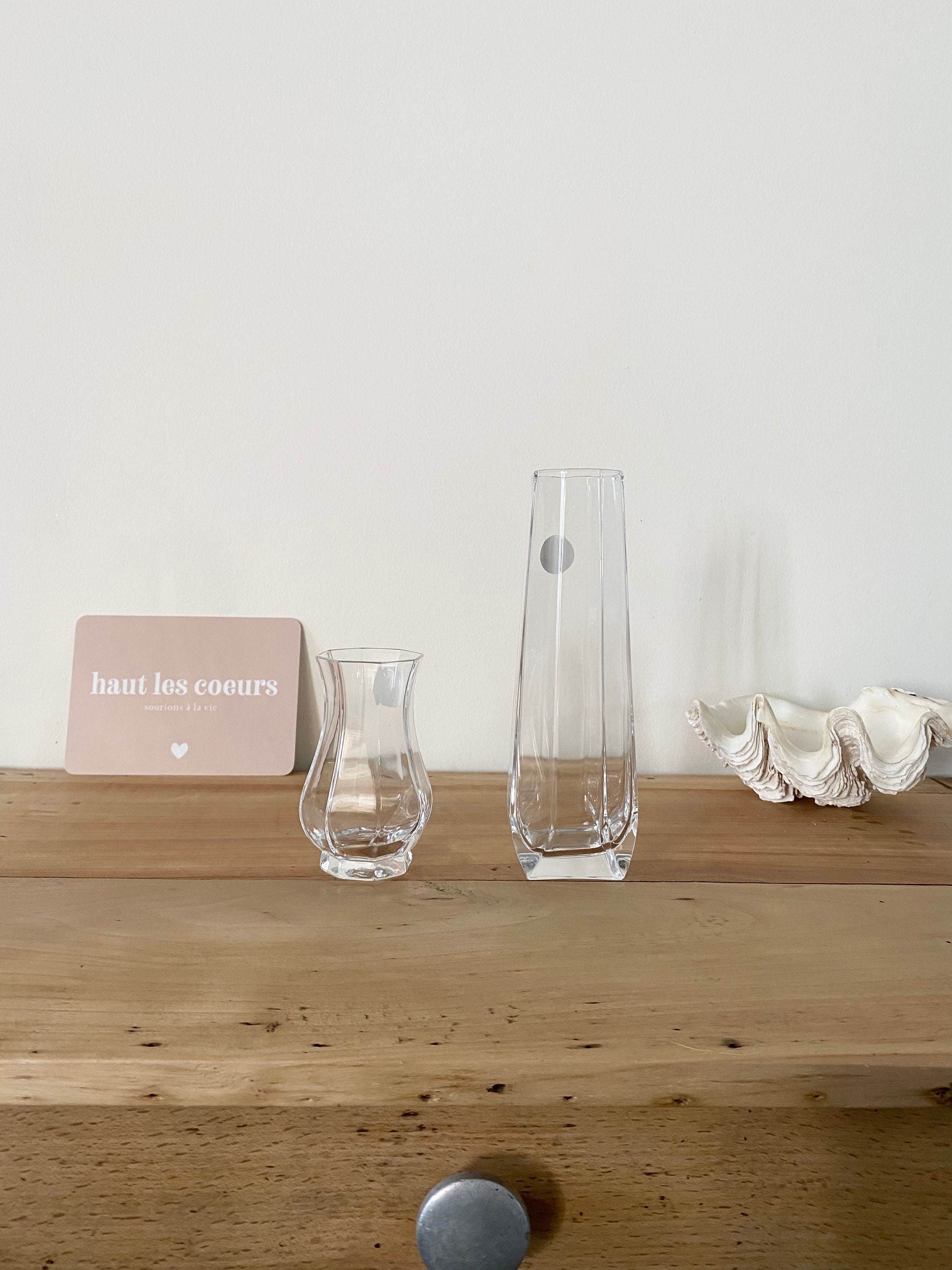 Vase Cristal d'arques Vintage