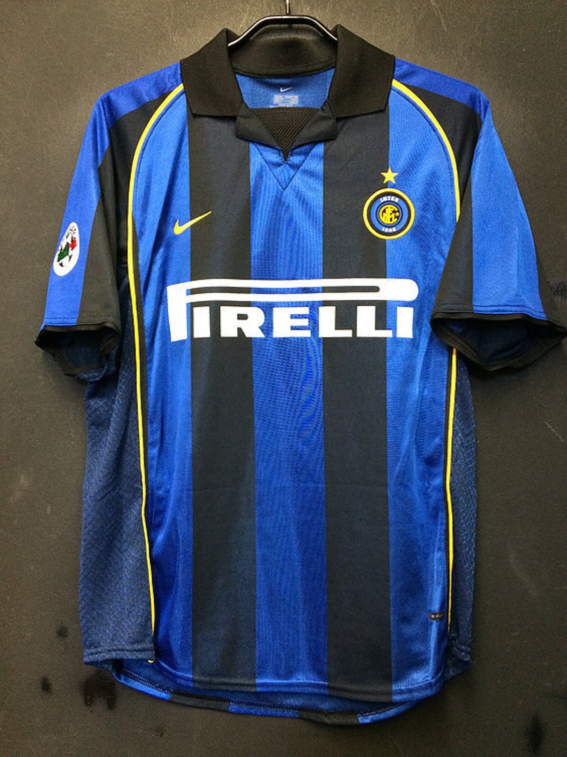 Retro Inter Milan Home Soccer Jersey 2001-2002 Men Adult | Etsy