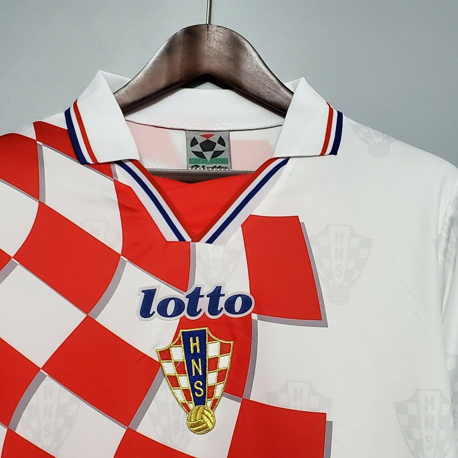 Retro Croatia Home Soccer Jersey World Cup 1998 Men Adult | Etsy