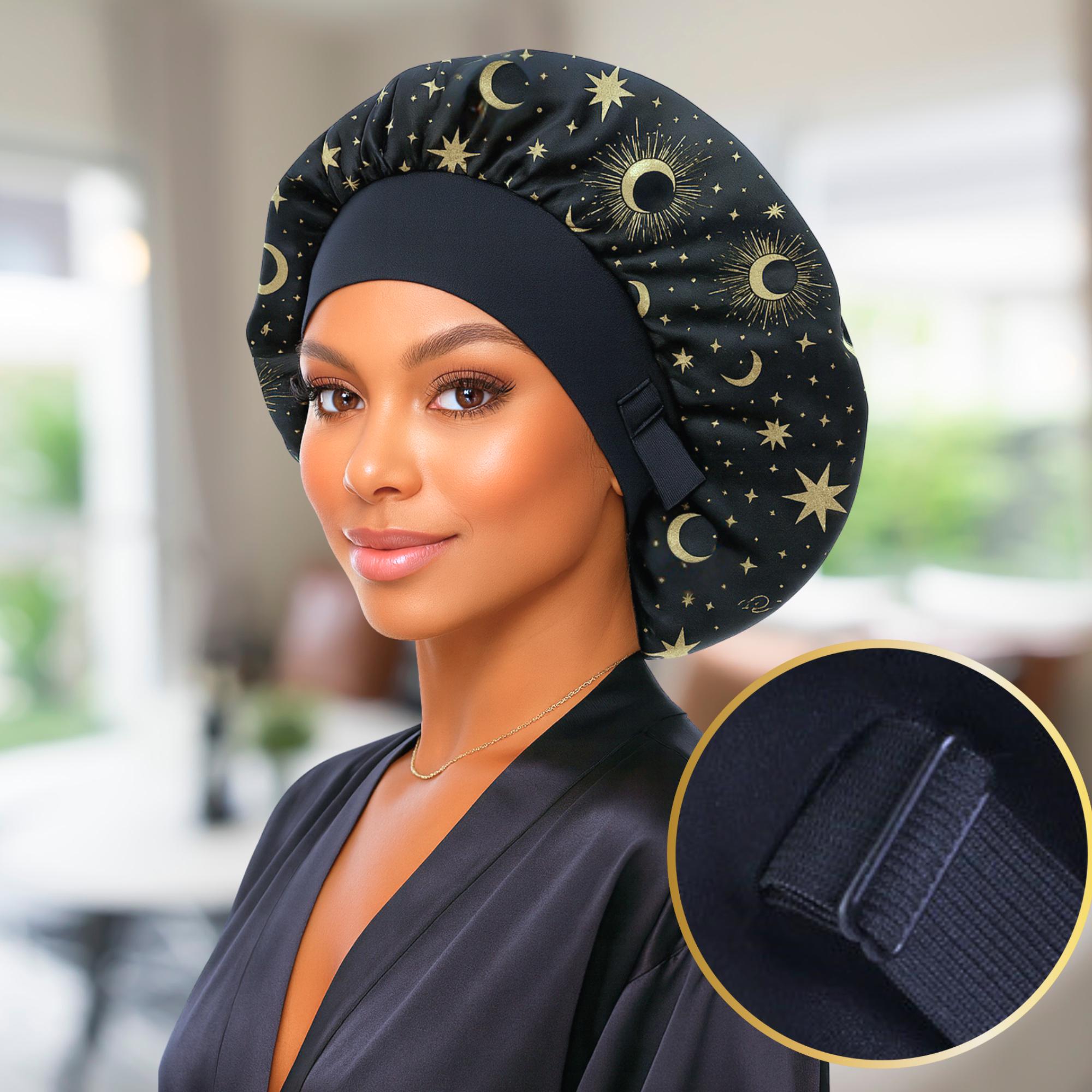 Fasce Per Capelli Larga Vintage Con Perline Floreali - Morbida E Imbottita Per Donne - Accessori Capelli Elastici, Rosa - 2