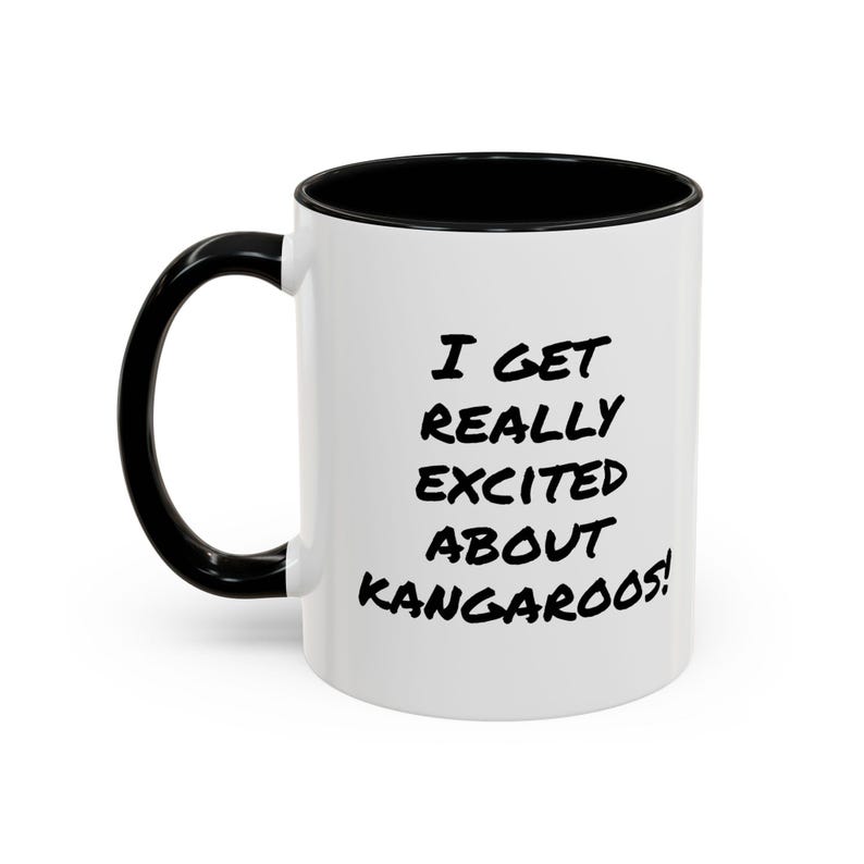 Really Love Kangaroos 11 oz Mug image 1