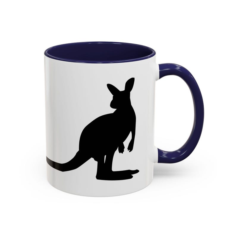 Really Love Kangaroos 11 oz Mug image 5