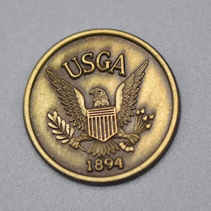 USGA Eagle &quot;1894 Logo&quot;  Official Golf Rare Ball Marker Memorabilia Vintage