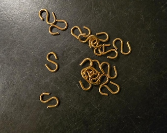 S hooks for making key chains