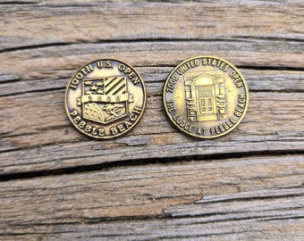Pebble Beach US Open Ball Marker Set from year 2000