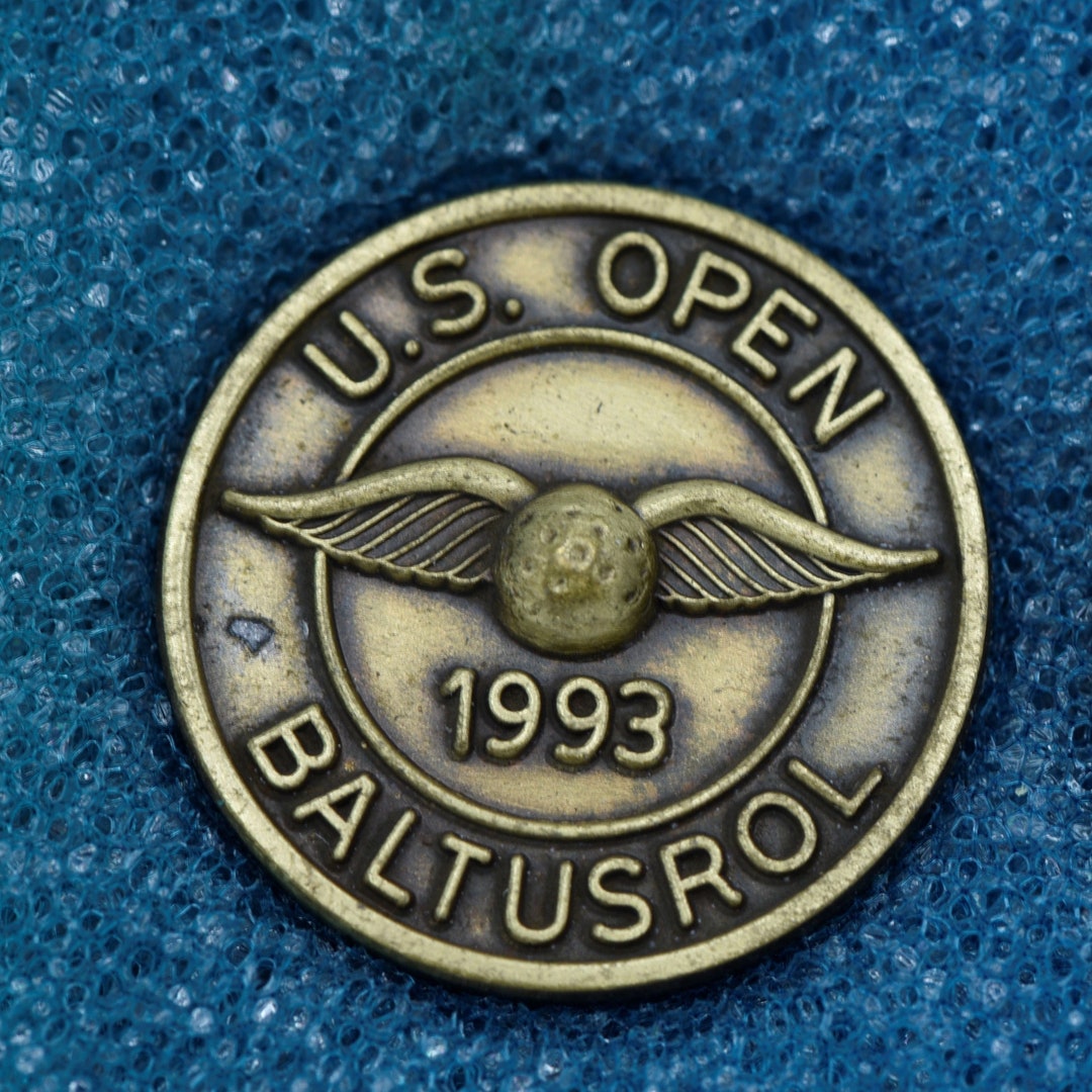 USGA 1993 US Open Ball Marker Baltusrol Official Golf Vintage Etsy
