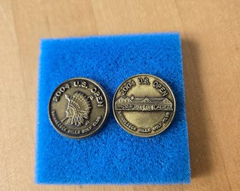 Shinnecock Hills Golf Club 2004 US Open Ball Marker Set Vintage Memorbelia Rare