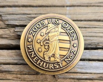 US Open Ball Marker 2005 Pinehurst No. 2 Special Rare Unreleased Sample