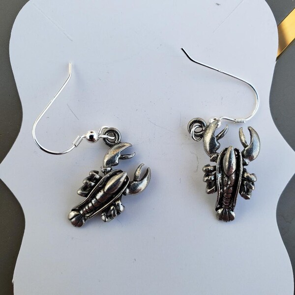 Lobster Earrings Etsy
