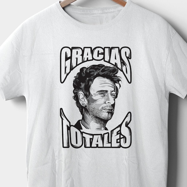 Cerati t-shirt, Soda Stereo T-Shirt, gracias totales, rock & bands, argentina music shirt, Gustavo Cerati