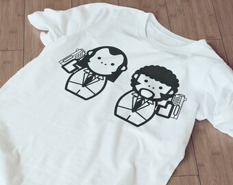 Pulp Fiction / Comic Style / Movie tee / Cotton Tee shirt Unisex / Urban Classic / Unique Gift Iconic Tees