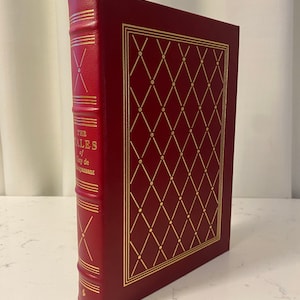 Easton Press The Tales of Guy de Maupassant Easton Press Book Great Condition