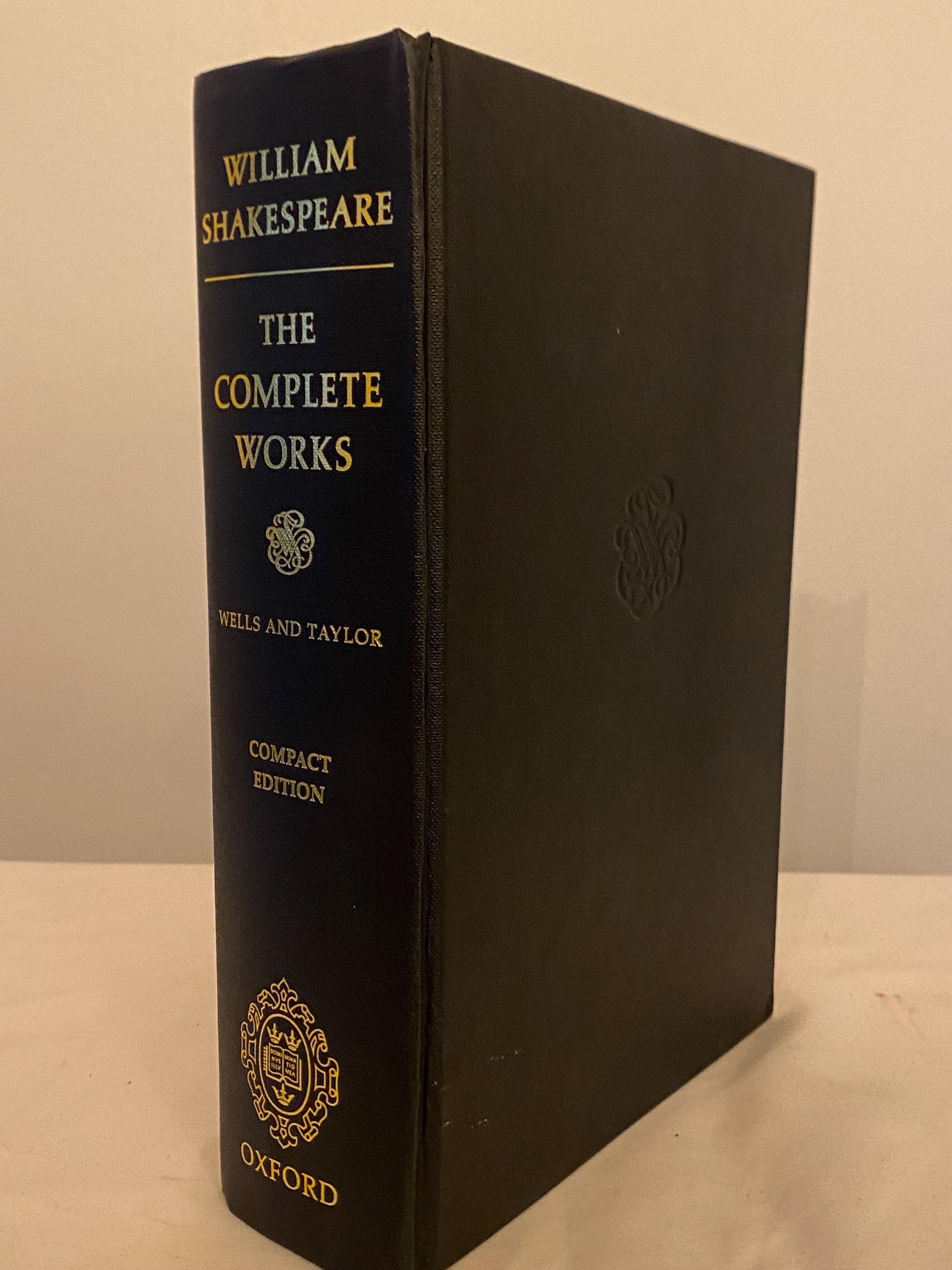 The Complete Oxford Shakespeare - Etsy
