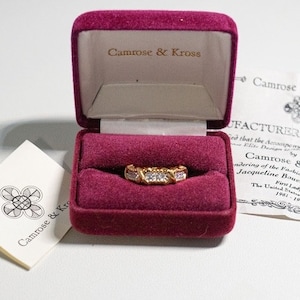 Limited Camrose & Kross Vermeil Jacqueline Kennedy JBK Pink