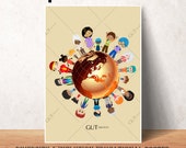 People of the World- Digital Download PDF PNG JPG - Diversity - Inclusion - Community -  Equality - Inclusive Culture -Commercial Use