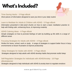 The Ultimate Adult ADHD Personal Development Bundle.  Printable short motivational ebooks and resources for adults with ADHD and anxiety.    Single user license suitable for adults and teens with ADHD.