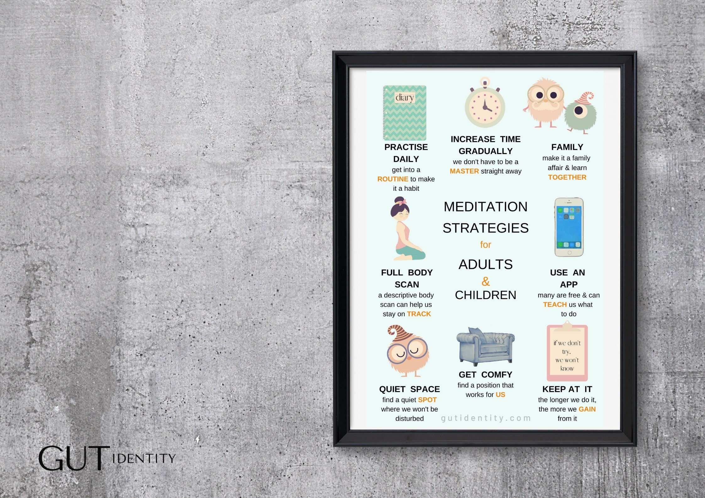 Meditation Strategies for Adults & Children Digital Download | Etsy