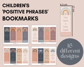 Children's Positive Phrases Bookmarks - Empower Positive Behaviour in Children & Young People -  Educational Teaching and Learning Resources