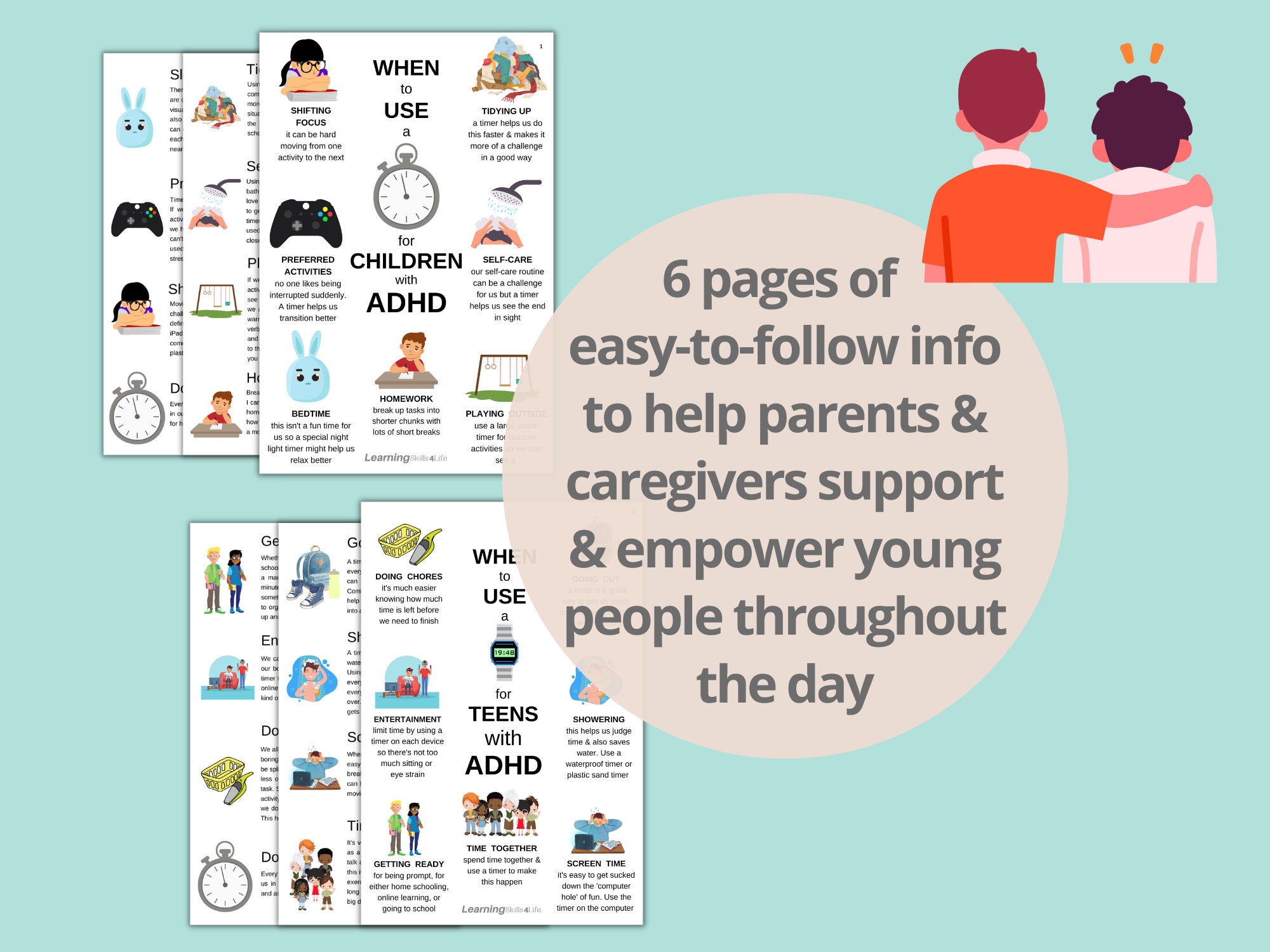 Behaviour Timer Timer Use for Children & Teens With ADHD - A Simple Guide for Parents ...