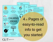 4-Page eBook-Calming Ideas  -Adults & Children -Educational and Teaching Resource -Self-Help- Self-Regulation- Life skills- Home-School