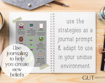 Create New Beliefs to Change our Lives- Digital Download PDF - Personal Development- Journal Prompt -Self-Esteem -Well-Being