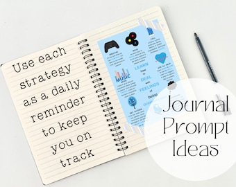 Learn how to Deal with Feelings of being Overwhelmed  - Self-Help - Self-Care - Personal Development - Journal Prompt - Education Resource