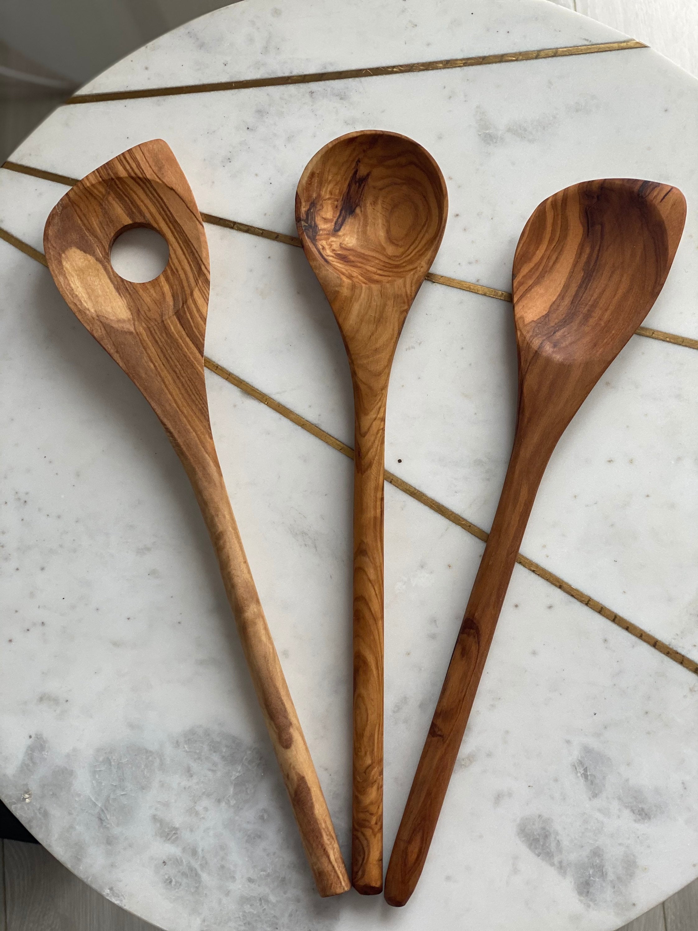 Satz von Löffeln Kochen Löffel personalisierte Löffel Holz | Etsy