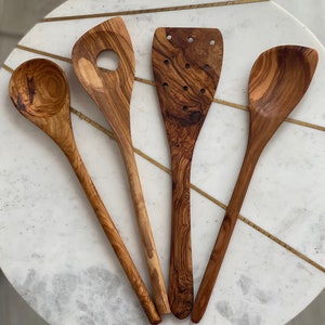 Wooden Kitchen utensils - Cooking Spoons , Spatula , personalized wooden utensils , wooden kitchen utensils , gift