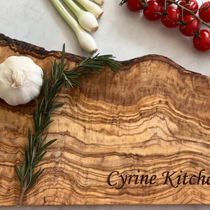 Personalized rustic wooden chopping cutting board | Anniversary | Personalised birthday gift | Wedding gift | Christmas gift