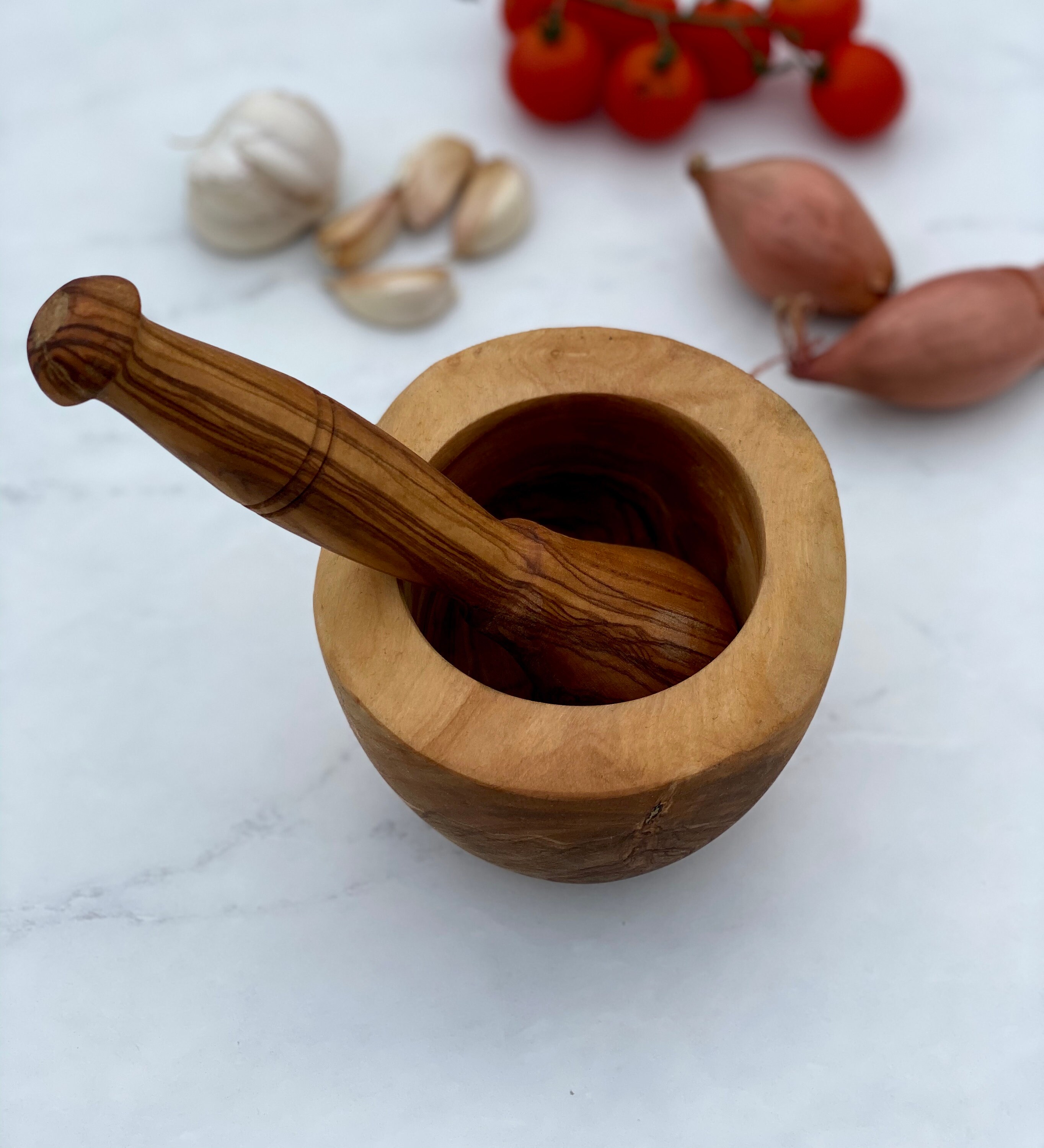 Wooden Mortar personalized mortar pestle birthday gift eco Etsy
