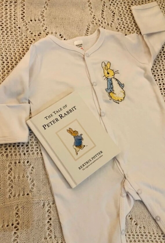 personalised embroidered baby grow