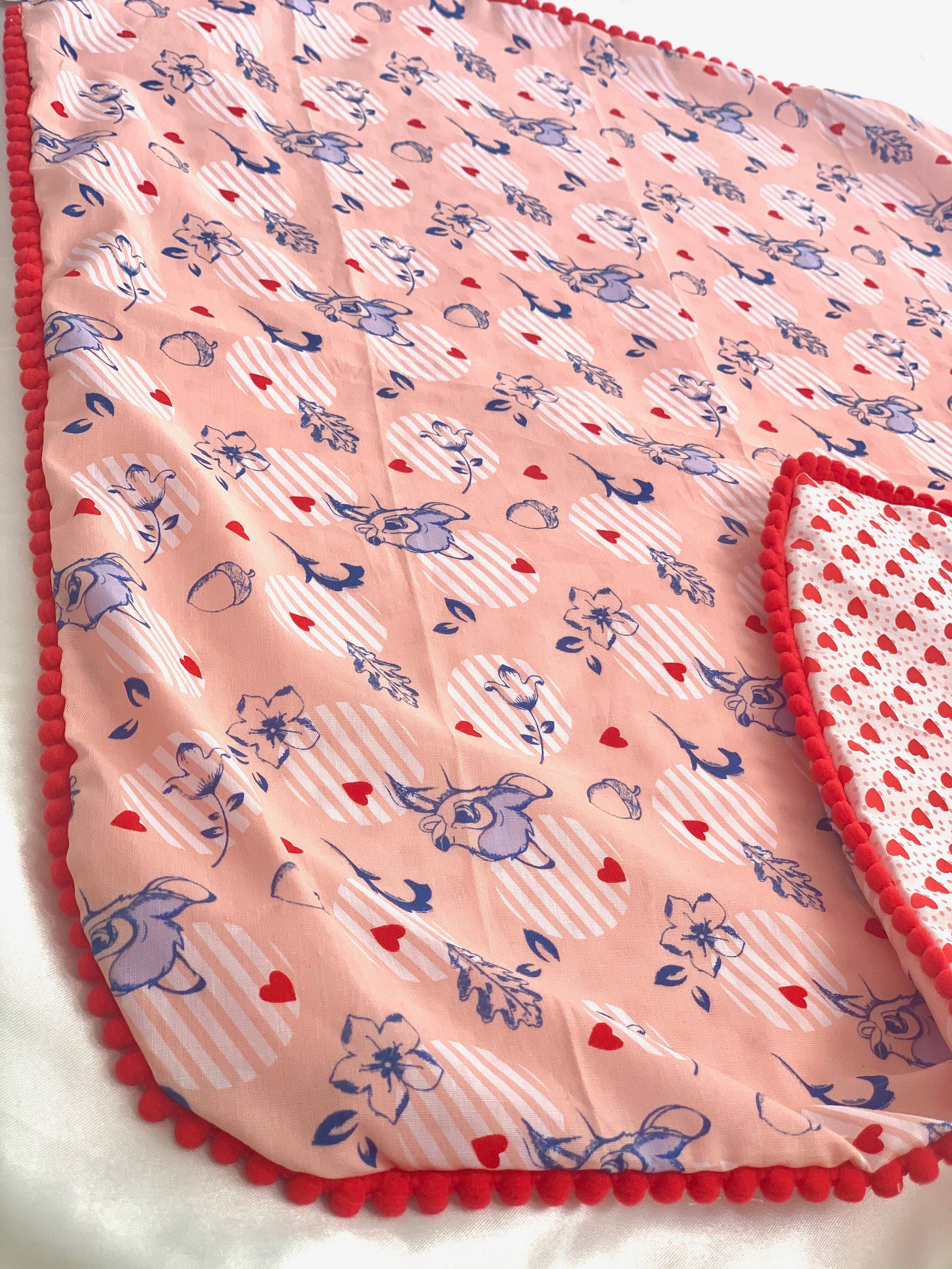 Handmade lightweight baby blanket Bambi Etsy