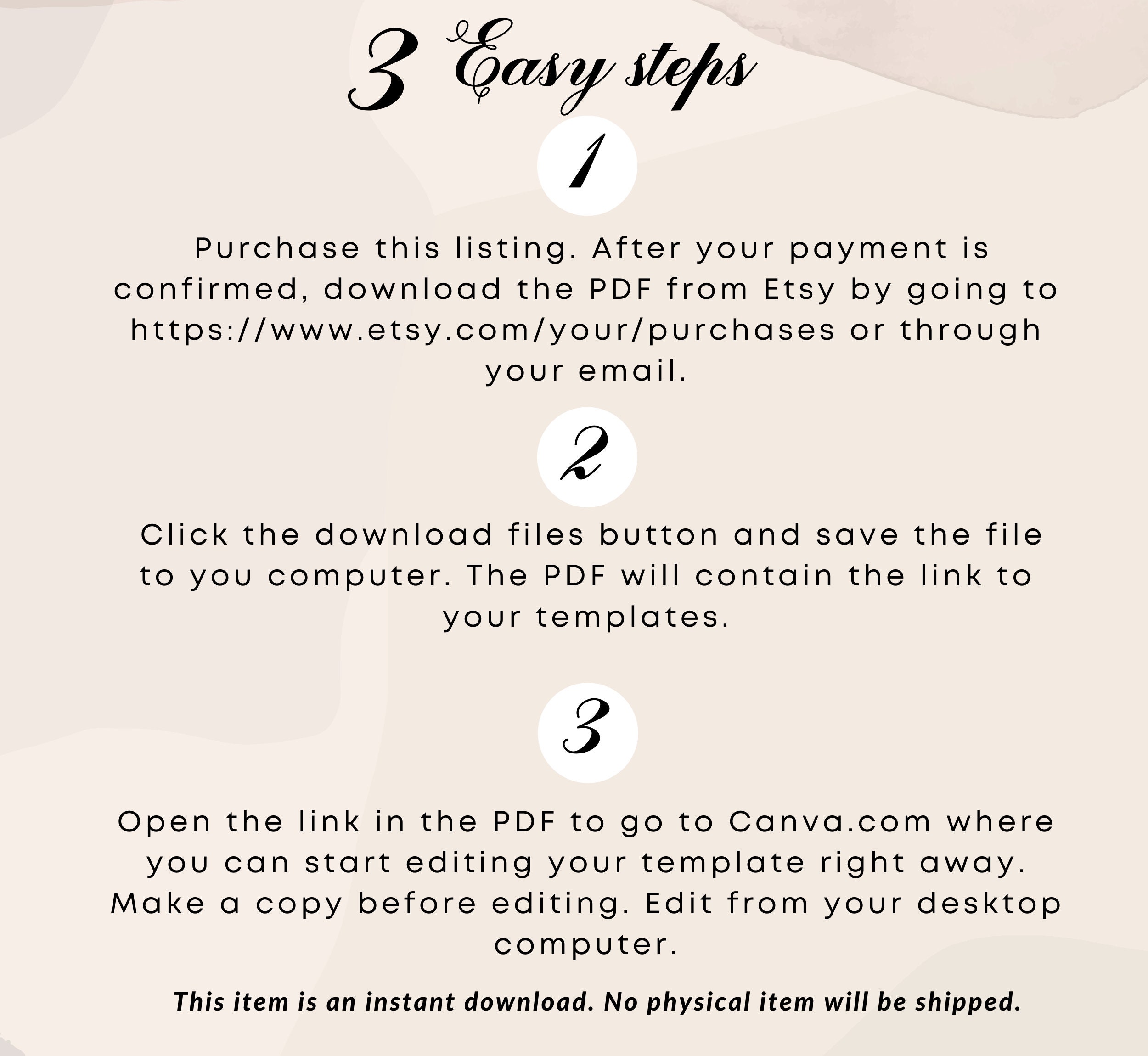 Cake Pop Price List Template, Editable Bakery Price List, Printable