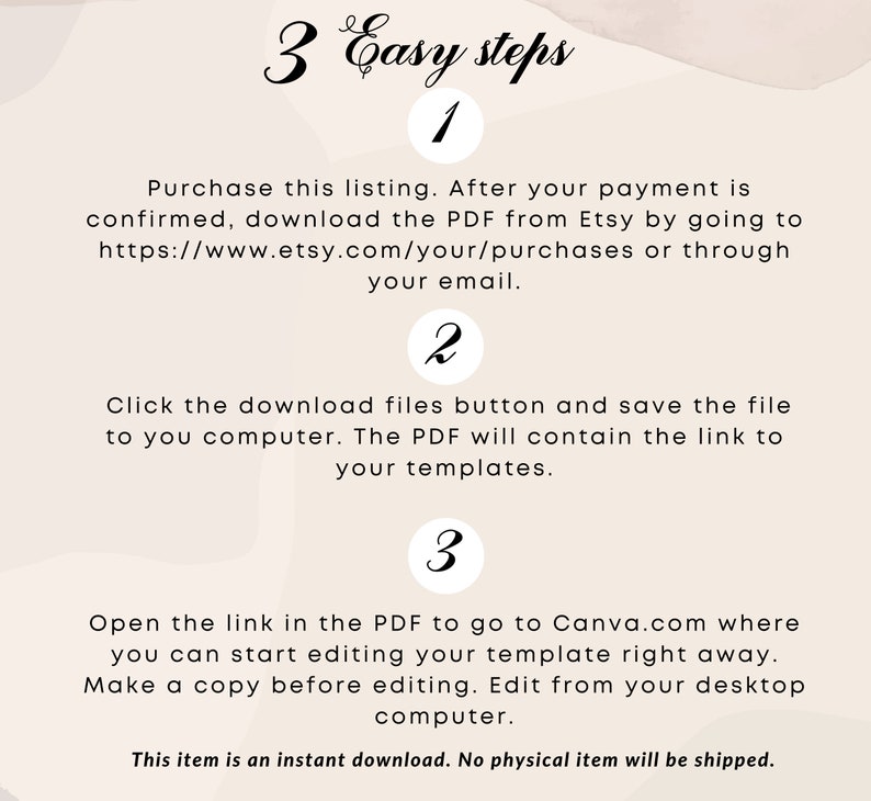 Luxury Spa Day Gift Voucher Spa Gift Certificate Template Etsy