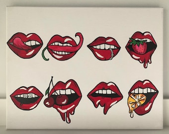 Lips Set Painting