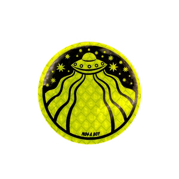 Beam Me Up High Vis Decal