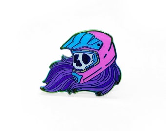 Hell-met Motocross Pin