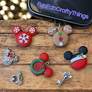 Dust Plug Charms - Mickey Heads