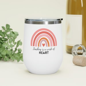Teacher Appreciation Tumbler,  Teacher Tumbler,  Teacher Gift Ideas, Teacher End Of Year Gift, Teacher Gift, Teacher Mug, Heart