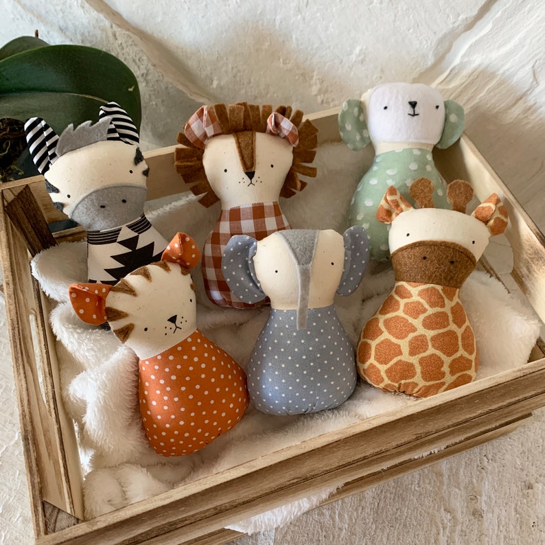 Jungle Safari Nursery Stuffed Animals Nursery Decor Nursery Etsy